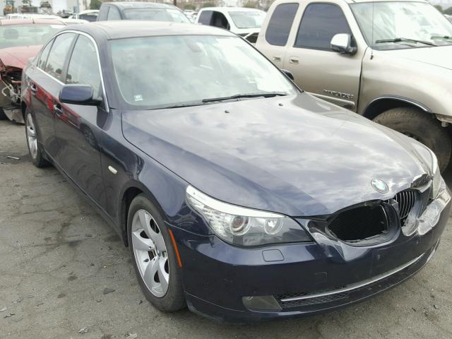 WBANU53528CT10043 - 2008 BMW 528 I BLACK photo 1