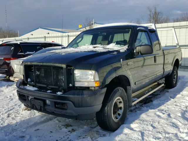 1FTNX21L93EB51304 - 2003 FORD F250 SUPER GREEN photo 2