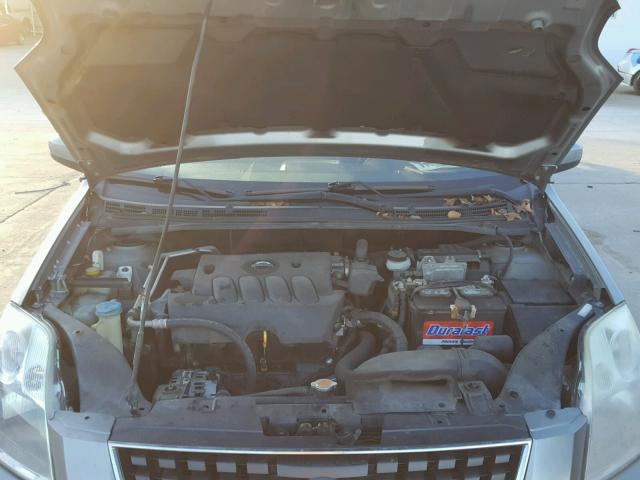 3N1AB61E98L715209 - 2008 NISSAN SENTRA 2.0 GRAY photo 7