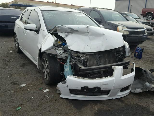 3N1AB6AP8CL663324 - 2012 NISSAN SENTRA 2.0 WHITE photo 1