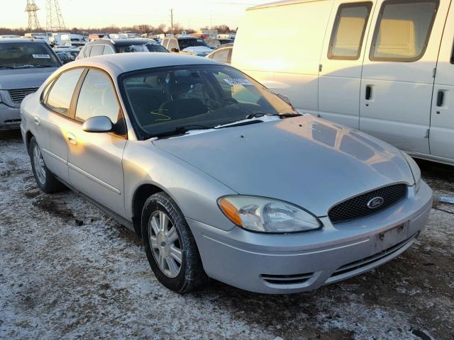 1FAFP56255A255763 - 2005 FORD TAURUS SEL SILVER photo 1