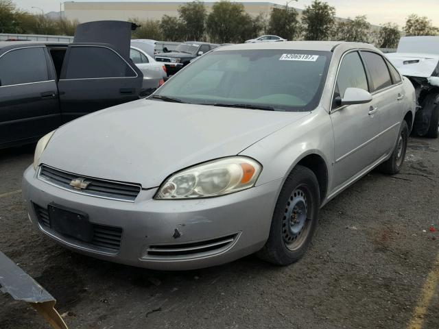 2G1WB55K269110938 - 2006 CHEVROLET IMPALA LS SILVER photo 2