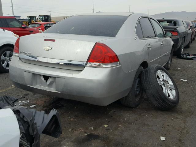 2G1WB55K269110938 - 2006 CHEVROLET IMPALA LS SILVER photo 4