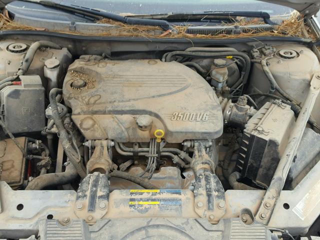 2G1WB55K269110938 - 2006 CHEVROLET IMPALA LS SILVER photo 7