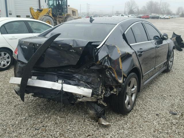 19UUA9F54CA007281 - 2012 ACURA TL GRAY photo 4