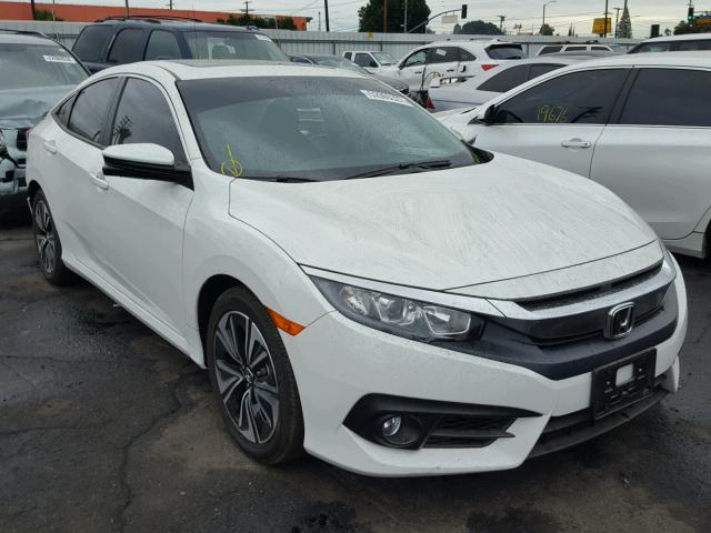 19XFC1F38HE204167 - 2017 HONDA CIVIC EX თეთრი ფოტო 1