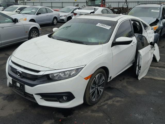 19XFC1F38HE204167 - 2017 HONDA CIVIC EX თეთრი ფოტო 2