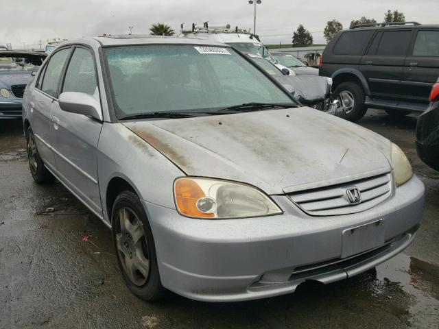 2HGES26711H604221 - 2001 HONDA CIVIC EX SILVER photo 1