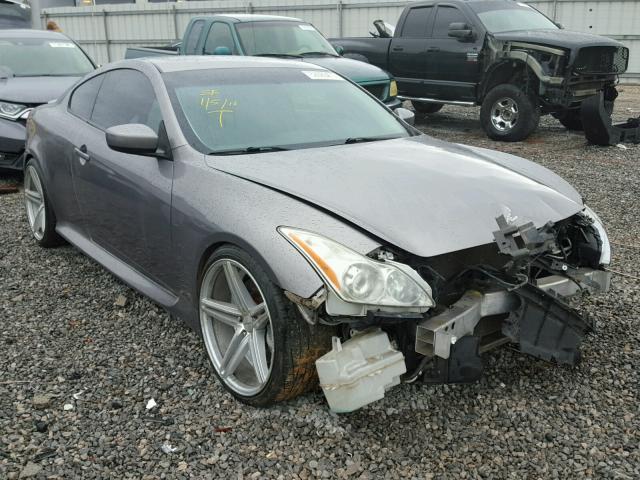 JNKCV64E98M117036 - 2008 INFINITI G37 BASE GRAY photo 1