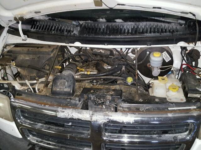 2B5WB35Z2XK528041 - 1999 DODGE RAM WAGON WHITE photo 7