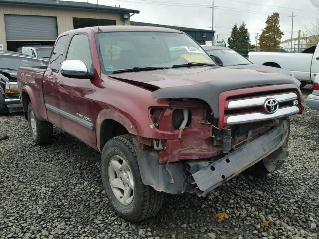 5TBBT44103S404775 - 2003 TOYOTA TUNDRA ACC MAROON photo 1