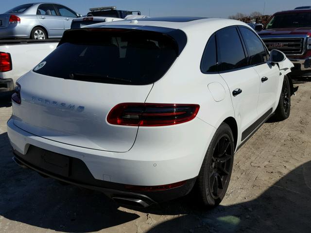 WP1AA2A50HLB81374 - 2017 PORSCHE MACAN WHITE photo 4