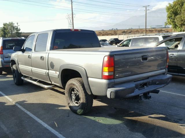 1GCHC23U21F124001 - 2001 CHEVROLET SILVERADO CHARCOAL photo 3