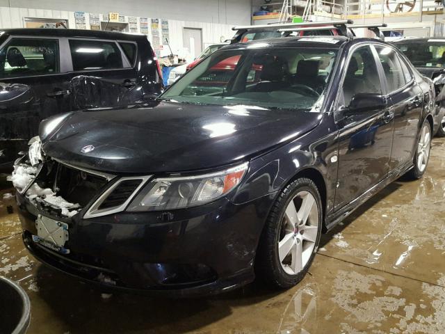 YS3FA4MY7B1306875 - 2011 SAAB 9-3 2.0T BLACK photo 2