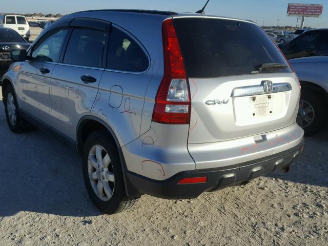 JHLRE48569C008814 - 2009 HONDA CR-V EX GRAY photo 3