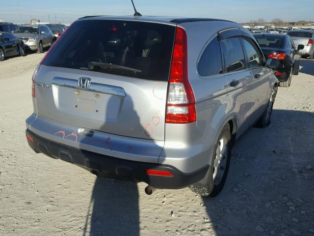 JHLRE48569C008814 - 2009 HONDA CR-V EX GRAY photo 4