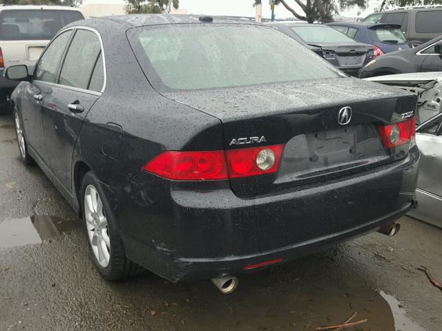 JH4CL96826C011495 - 2006 ACURA TSX BLACK photo 3