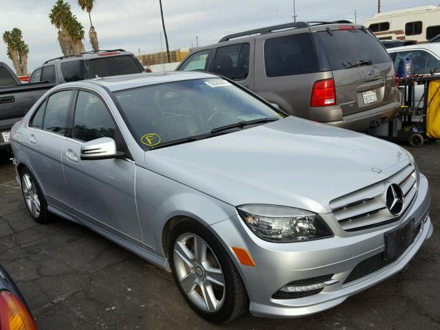 WDDGF5EBXBR152635 - 2011 MERCEDES-BENZ C 300 SILVER photo 1