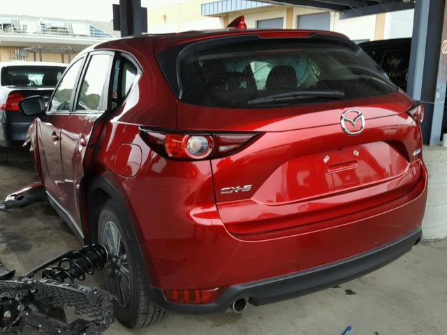 JM3KFABL3H0127798 - 2017 MAZDA CX-5 SPORT RED photo 3