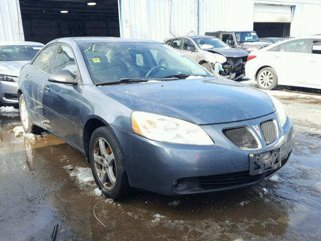 1G2ZG558364197010 - 2006 PONTIAC G6 SE1 BLUE photo 1