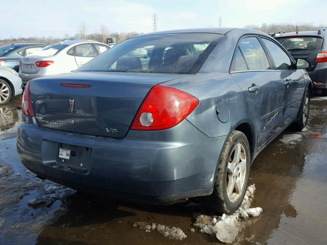 1G2ZG558364197010 - 2006 PONTIAC G6 SE1 BLUE photo 4