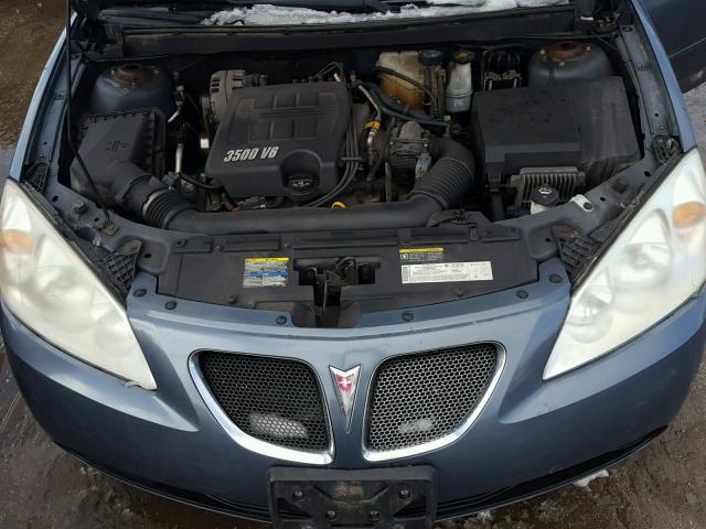 1G2ZG558364197010 - 2006 PONTIAC G6 SE1 BLUE photo 7