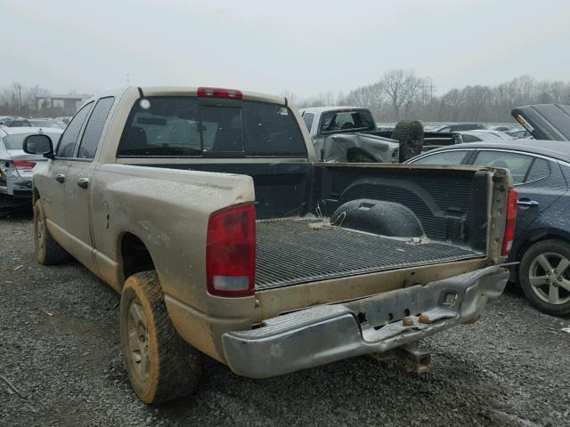 1B7HA18ZX2J103111 - 2002 DODGE RAM 1500 GOLD photo 3