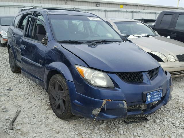 5Y2SL62894Z447627 - 2004 PONTIAC VIBE BLUE photo 1