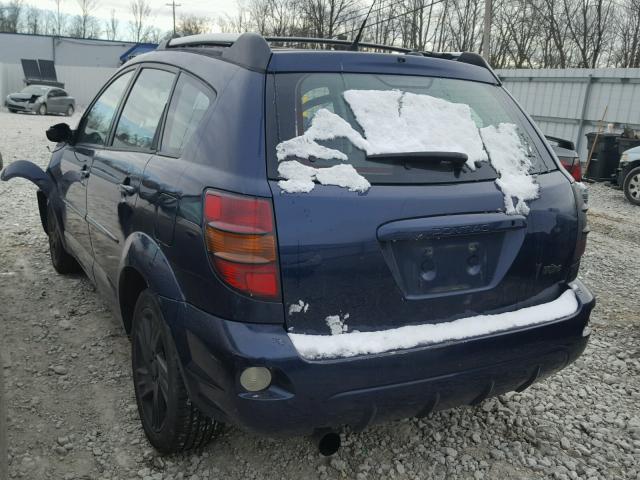 5Y2SL62894Z447627 - 2004 PONTIAC VIBE BLUE photo 3