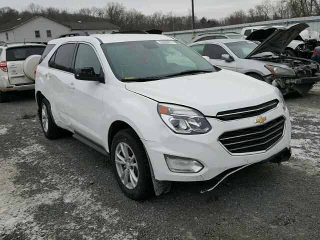 2GNFLFEK1H6136260 - 2017 CHEVROLET EQUINOX LT WHITE photo 1