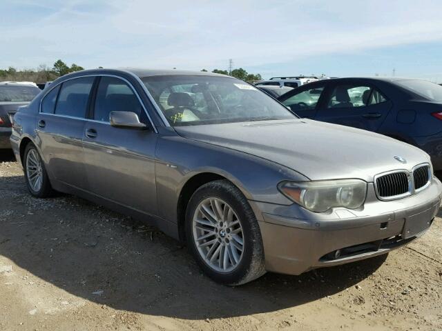 WBAGN63464DS45947 - 2004 BMW 745 LI GRAY photo 1