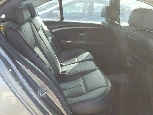 WBAGN63464DS45947 - 2004 BMW 745 LI GRAY photo 6