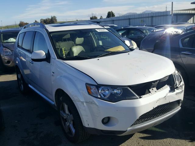 JA4MT41X29Z005750 - 2009 MITSUBISHI OUTLANDER WHITE photo 1