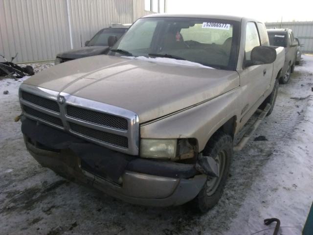 3B7KC236X2M287195 - 2002 DODGE RAM 2500 GOLD photo 2