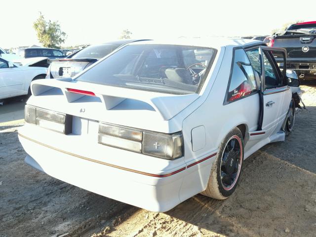 1FABP41E0KF282281 - 1989 FORD MUSTANG LX GRAY photo 4