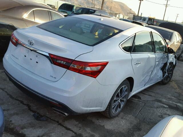 4T1BK1EB4GU225880 - 2016 TOYOTA AVALON XLE WHITE photo 4