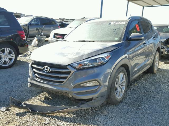 KM8J33A48GU204638 - 2016 HYUNDAI TUCSON LIM GRAY photo 2