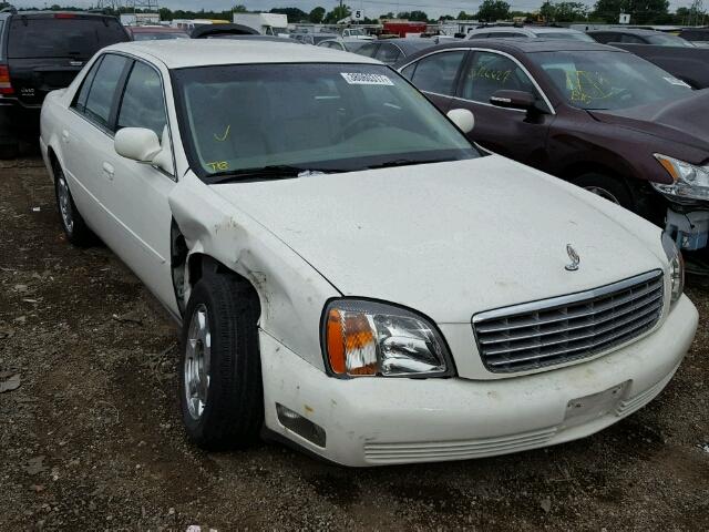 1G6KD54Y92U288139 - 2002 CADILLAC DEVILLE WHITE photo 1