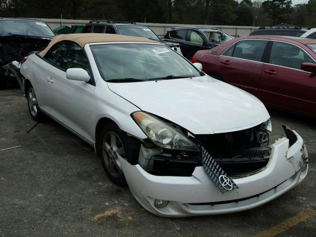 4T1FA38P35U056407 - 2005 TOYOTA CAMRY SOLA WHITE photo 1