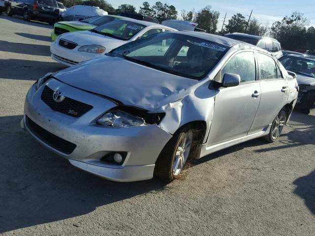 2T1BE40E39C002583 - 2009 TOYOTA COROLLA XR 银色 照片 2