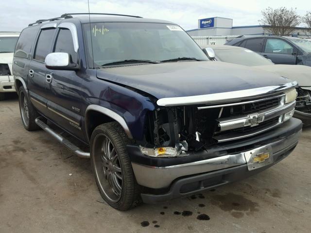 3GNEC16T1YG126354 - 2000 CHEVROLET SUBURBAN C BLUE photo 1