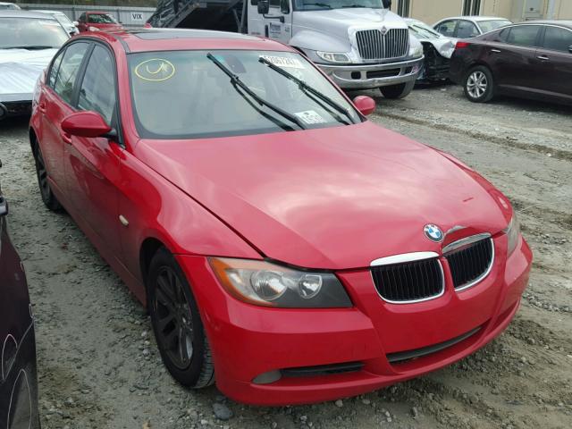 WBAVB17546NK35677 - 2006 BMW 325 I AUTO RED photo 1