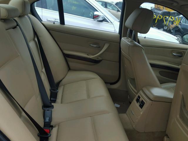 WBAVB17546NK35677 - 2006 BMW 325 I AUTO RED photo 6