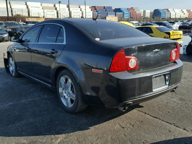 1G1ZD5E72BF238987 - 2011 CHEVROLET MALIBU 2LT BLACK photo 3