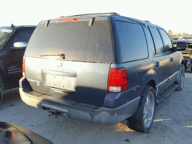 1FMRU15W23LC12265 - 2003 FORD EXPEDITION BLUE photo 4