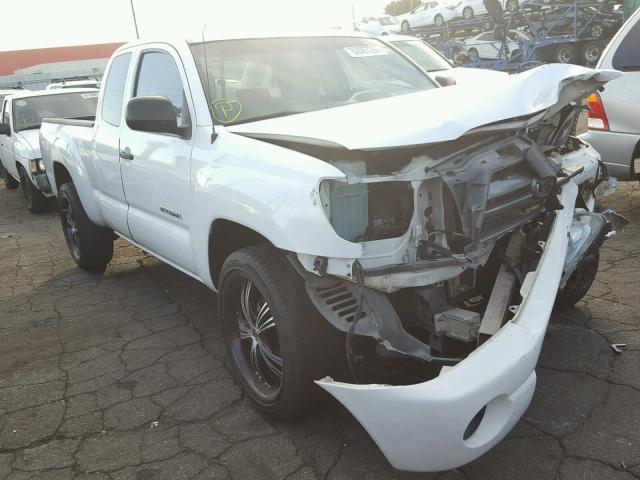 5TETX4CNXAZ744200 - 2010 TOYOTA TACOMA ACC WHITE photo 1