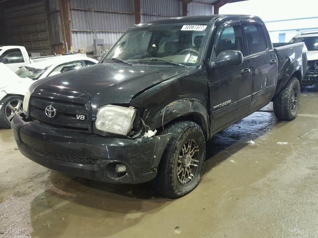 5TBET38146S507977 - 2006 TOYOTA TUNDRA DOU BLACK photo 2