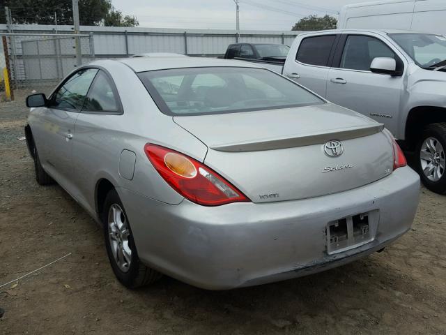 4T1CE38P46U649136 - 2006 TOYOTA CAMRY SOLA SILVER photo 3