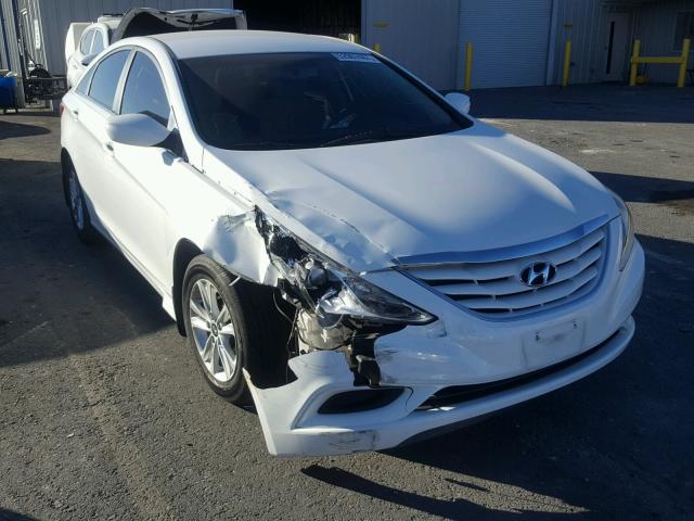 5NPEB4AC4CH404992 - 2012 HYUNDAI SONATA GLS WHITE photo 1