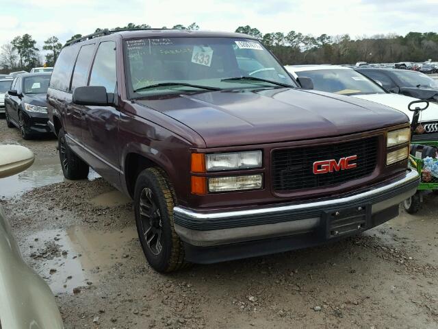 3GKEC16R9VG501548 - 1997 GMC SUBURBAN C MAROON photo 1